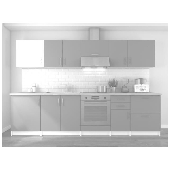 OBI Meuble haut de cuisine L 60 cm - Blanc mat