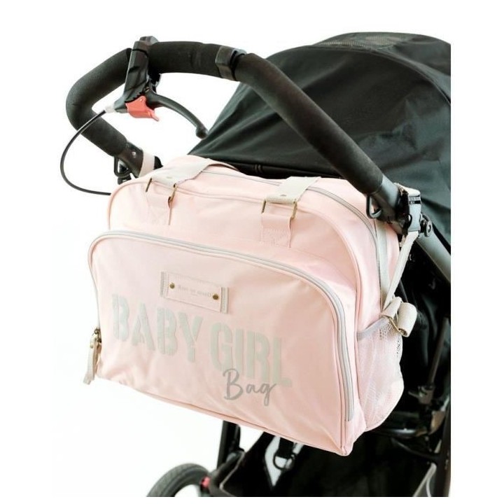 Sac a langer BABY ON BOARD SIMPLY BABYBAG - Rose