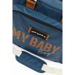 Sac a langer BABY ON BOARD SIMPLY BABYBAG - Bleu océan