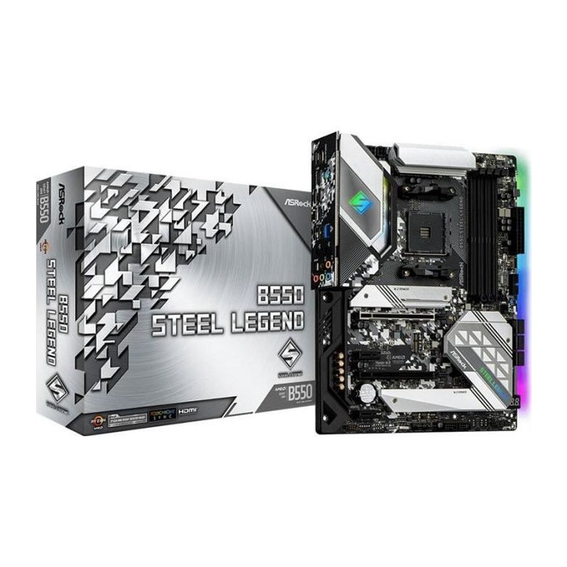 ASROCK Carte mere B550 Steel Legend