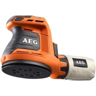 AEG Ponceuse excentrique 125 mm 18V BEX18-125-0, vitesse de rotation d