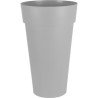 EDA Pot de Fleur Vase haut XXL TOSCANE ø 48 cm - volume 90 L - ø 48 x H 80 cm - Gris béton