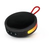 Enceinte bt ronde avec dragonne BIGBEN PARTY - noir et rouge