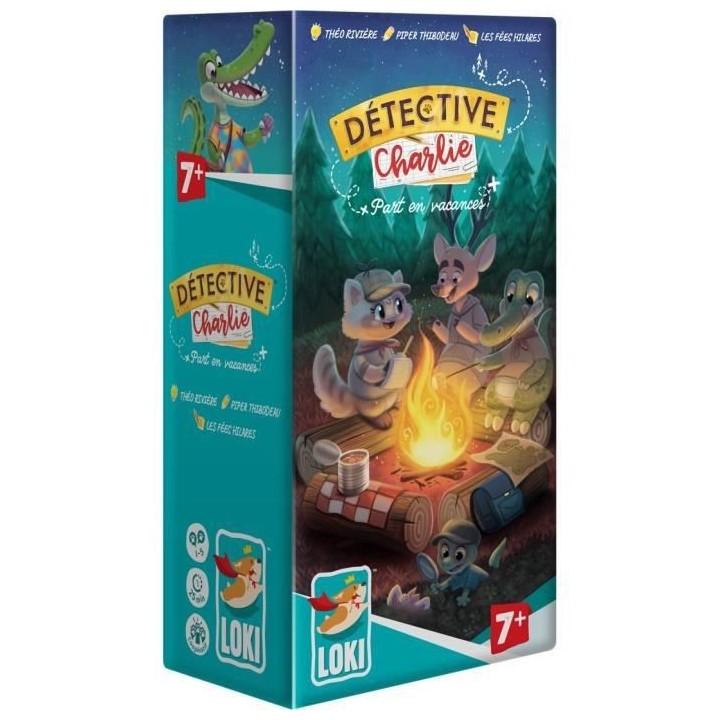 Detective Charlie - Part en Vacances - Jeu de société - IELLO