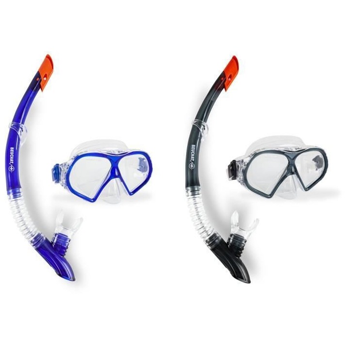 Kit Masque Tuba Silicone - BEUCHAT - Stream Adulte