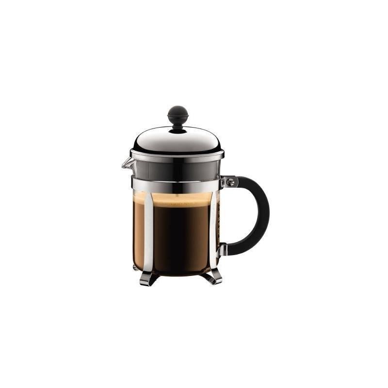 CHAMBORD - Cafetiere a piston BODUM , 4 tasses, 0.5 l, acier inox