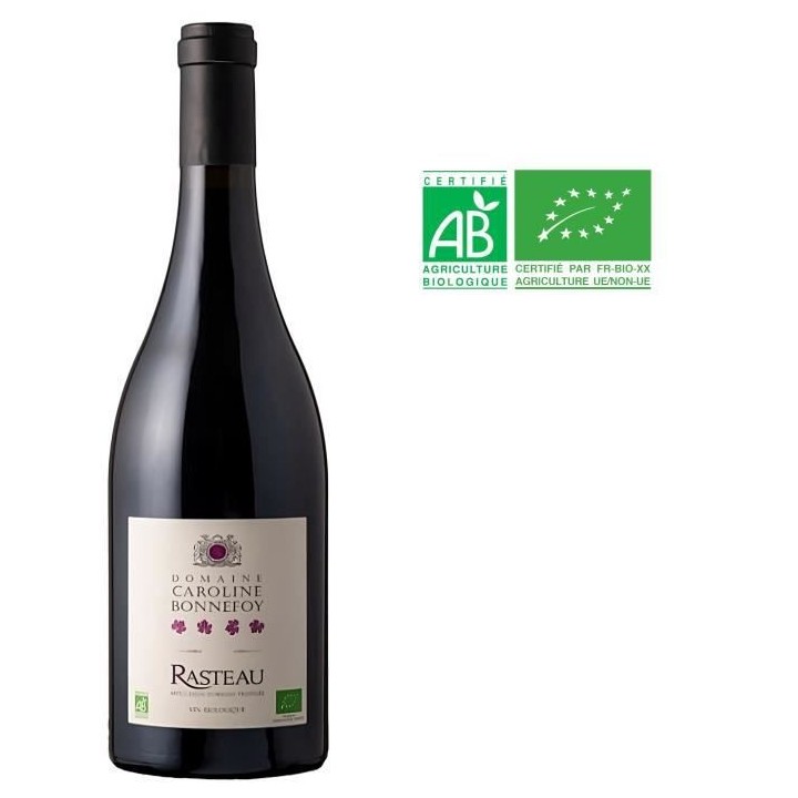 Domaine Caroline Bonnefoy 2019 Rasteau - Vin rouge de la Vallée du Rh