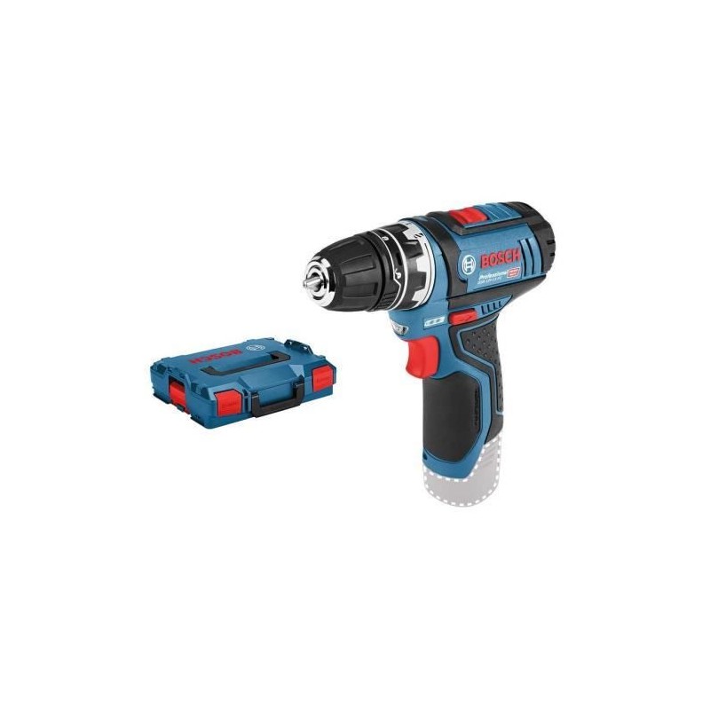 Perceuse-visseuse sans-fil GSR 12V-15FC (sans batterie ni chargeur) en coffret L-Boxx - BOSCH - 06019F6002