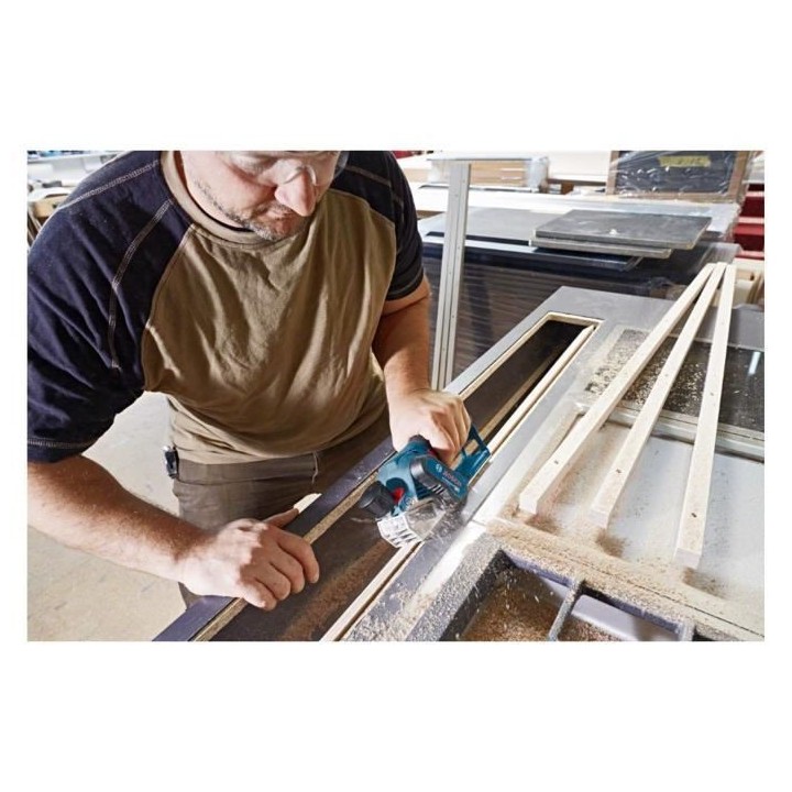 Rabot GHO 12V-20 (sans batterie ni chargeur) en boite carton - BOSCH -