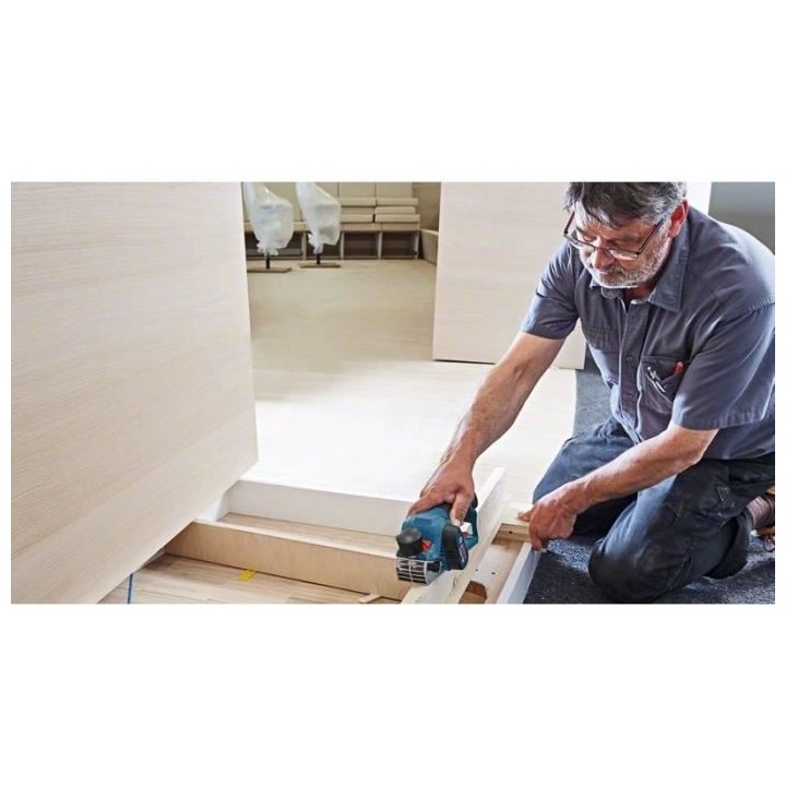 Rabot sans fil GHO 12V-20 (sans batterie ni chargeur) en coffret L-BOX