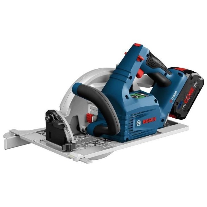 Scie circulaire bosch professional GKS 18V + 2 batteries 5,5Ah ProCORE