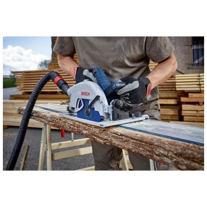 Scie circulaire bosch professional GKS 18V + 2 batteries 5,5Ah ProCORE