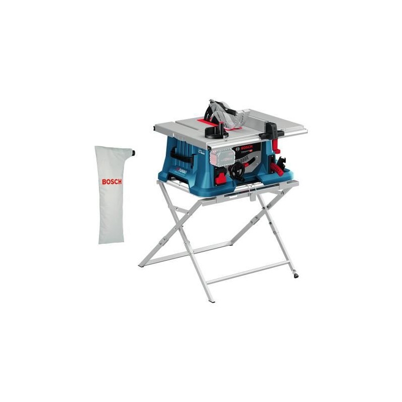 scie table bosch professional GTS 18V + Table de travail GTA 56