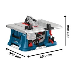 scie table bosch professional GTS 18V + Table de travail GTA 56