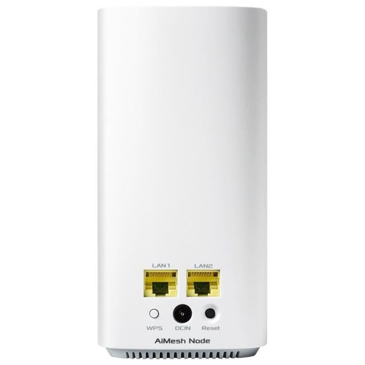 Routeur sans fil - ASUS - ZenWiFi Systeme Wi-Fi CD6 - 1 Hub Blanc, mul