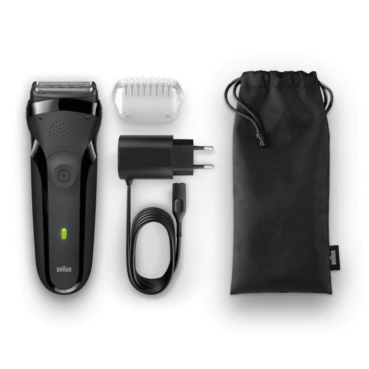 Braun Series 3 301s Rasoir sans fil noir