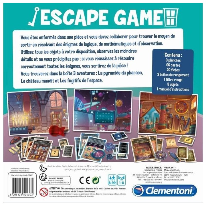 Clementoni - Escape Game