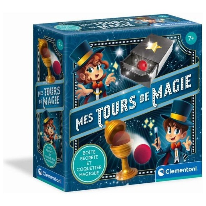 Clementoni - Mes tours de magie - Boîte secrete et coquetier magique