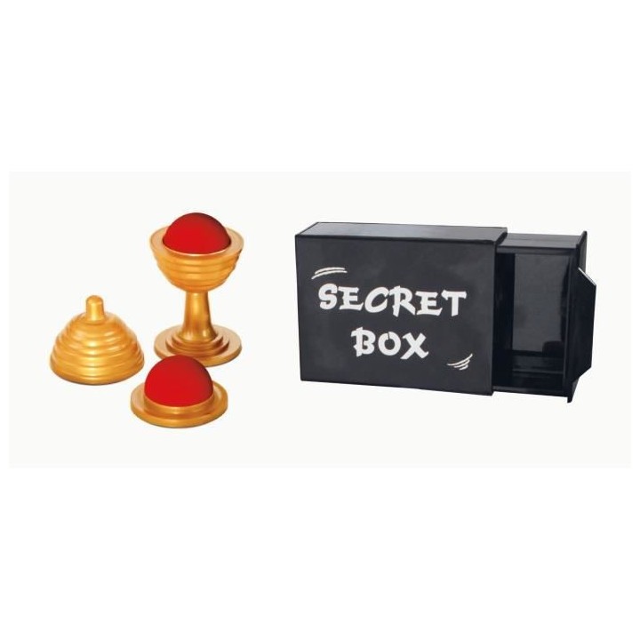 Clementoni - Mes tours de magie - Boîte secrete et coquetier magique