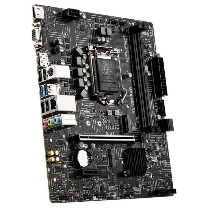 Carte Mere - MSI - H510M PRO - Noir (911-7D22-002)
