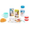 COROLLE - Coffret Petit Déjeuner - 9 accessoires repas - pour poupon 36 et 42 cm - des 2 ans