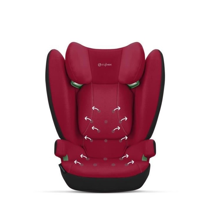 Siege auto Solution B i-fix Dynamic Red CYBEX - Groupe 2/3 - Rouge