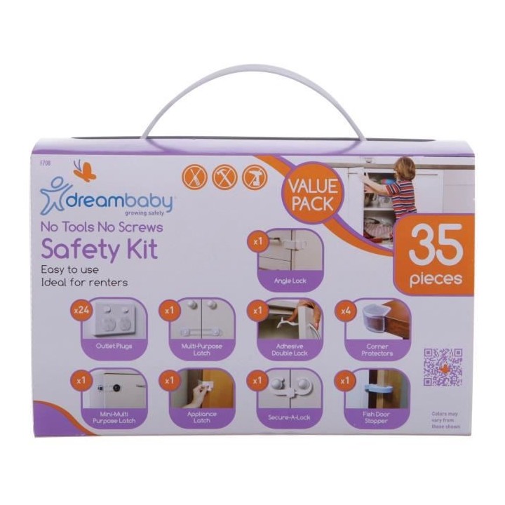 DREAMBABY Kit de sécurité bébé - 35pcs