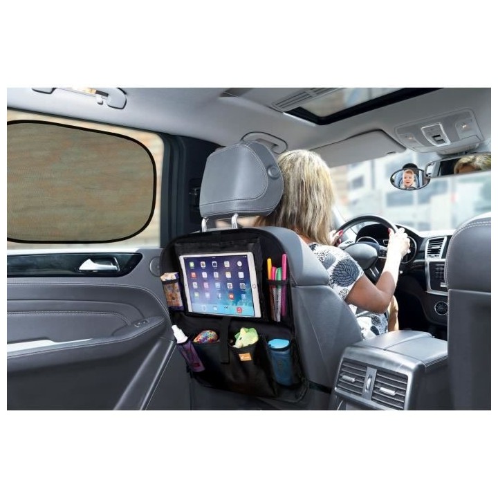 Dreambaby Kit de 4 pieces de voyage de voiture: organiseur de siege ar