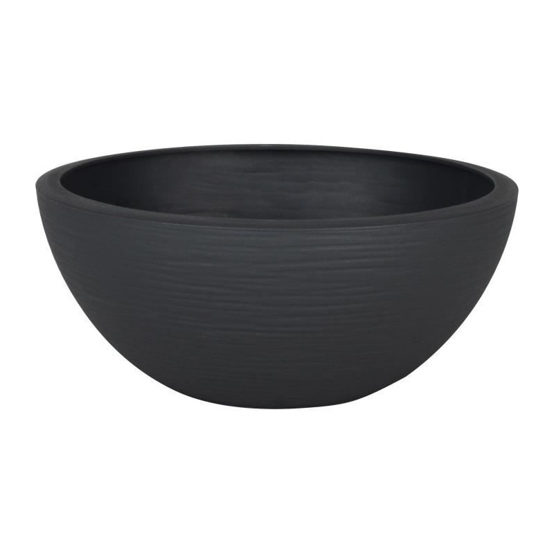 EDA Pot Vasque Graphit'UP Ø 25 cm - 3,3 L - Gris anthracite