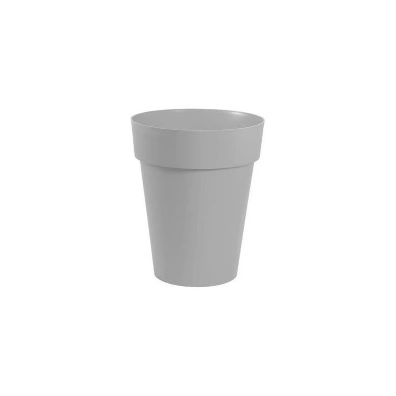 EDA Pot de Fleur Vase Mi-Haut TOSCANE Ø 44 cm - 50 L - Gris béton