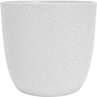 EDA Cache-pot OPALE Ø 29,5 cm - Volume 14,8 L - Blanc ivoire