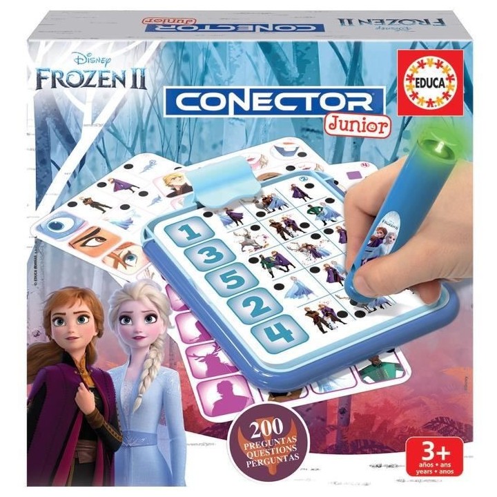 CONECTOR JUNIOR LA REINE DES NEIGES 2 - Jeu de questions-réponses