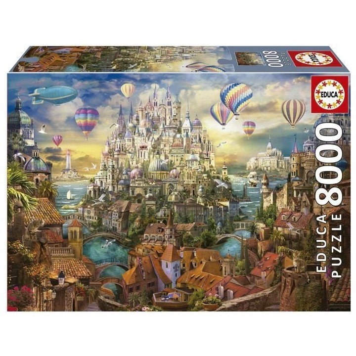 VILLE DE ReVE - Puzzle de 8000 pieces