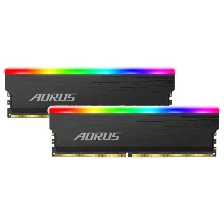 AORUS - Mémoire PC RAM RGB - 16Go (2x8Go) - 3300MHz - CAS19 (GP-ARS16