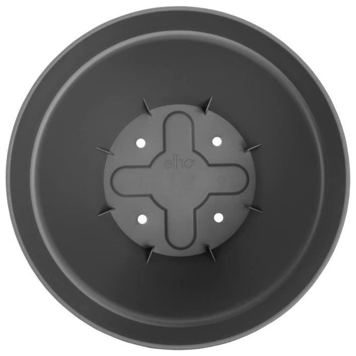 Pot De Fleurs Rond B.FOR - Plastique - Ø18 - Brique