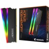 AORUS - Mémoire PC RAM RGB - 16Go (2x8Go) - 3300MHz - CAS19 (GP-ARS16G33)