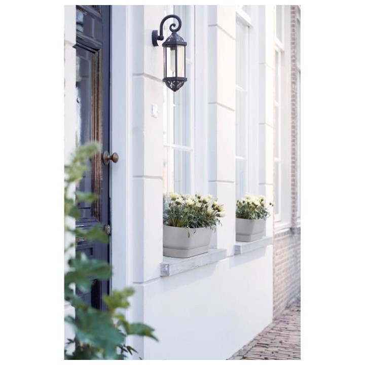 Planteur Ovale GREENVILLE - Plastique - Ø70 - Living ciment