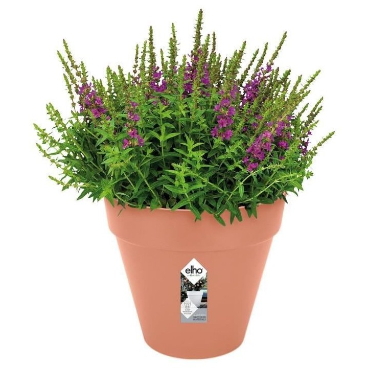 Pot De Fleurs Rond B.FOR - Plastique - Ø30 - Blanc