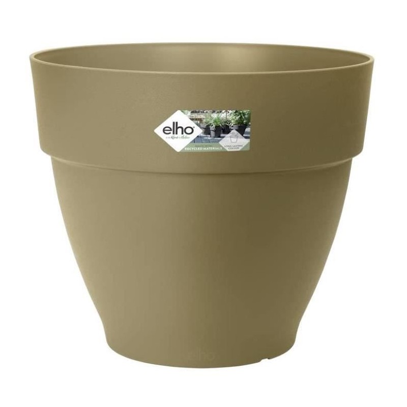 Pot De Fleurs Rond VIBIA - Plastique Réservoir - Ø47 - Terre cuite