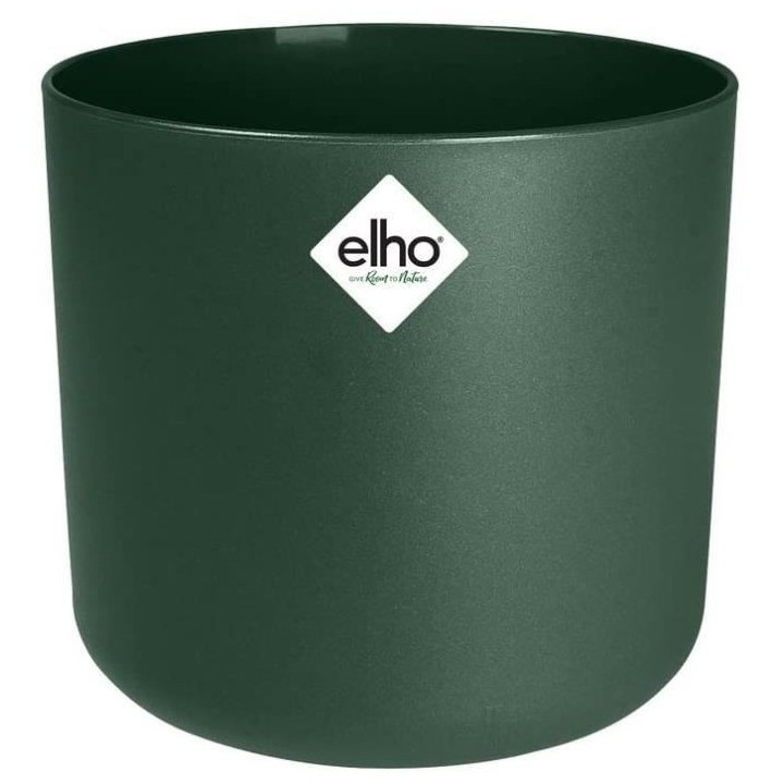 Pot De Fleurs Rond B.FOR - Plastique - Ø25 - Leaf Green