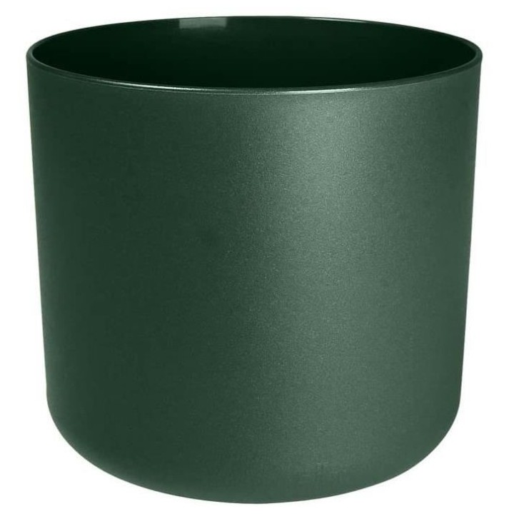 Pot De Fleurs Rond B.FOR - Plastique - Ø25 - Leaf Green