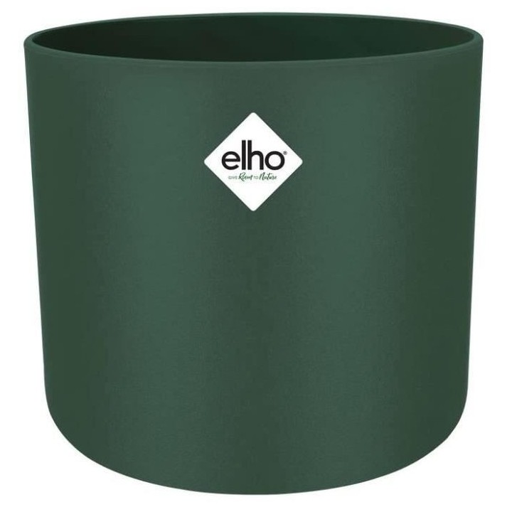 Pot De Fleurs Rond B.FOR - Plastique - Ø30 - Anthracite