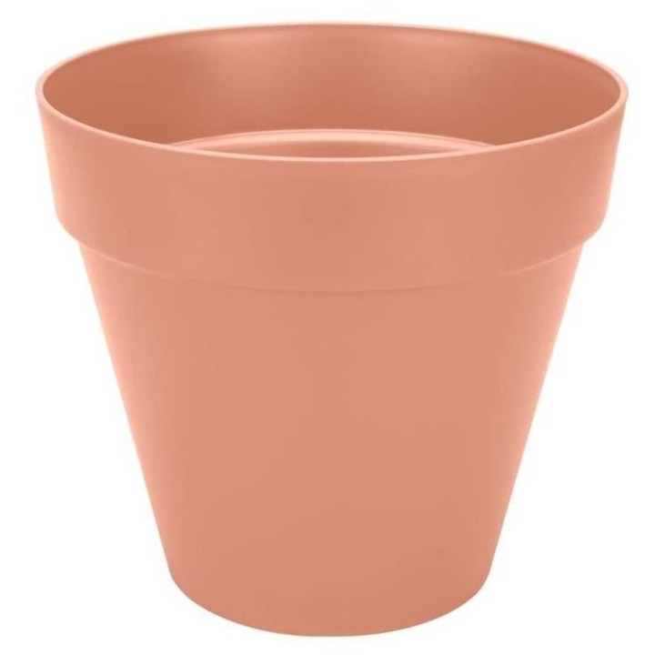 Pot De Fleurs Rond LOFT URBAN - Plastique - Percé - Réservoir - Avec