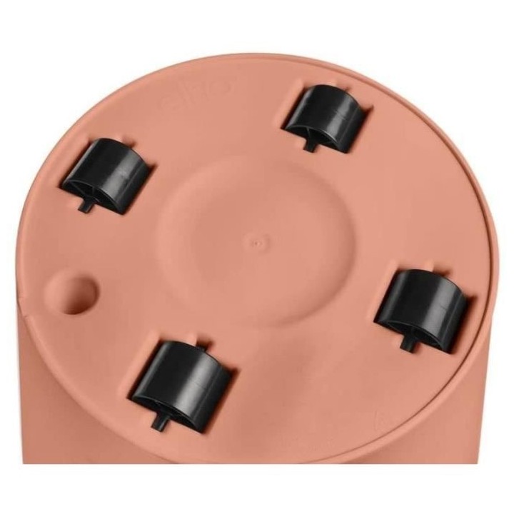 Pot De Fleurs Rond LOFT URBAN - Plastique - Percé - Réservoir - Avec