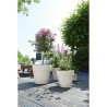 Pot De Fleurs Rond VIBIA - Plastique Réservoir - Ø40 - Blanc