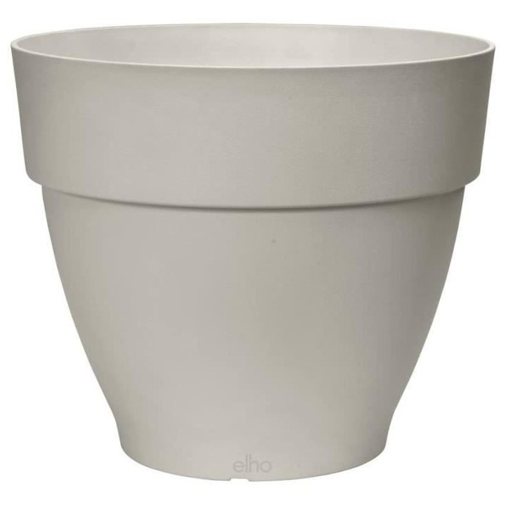 Pot De Fleurs Rond VIBIA - Plastique Réservoir - Ø35 - Blanc