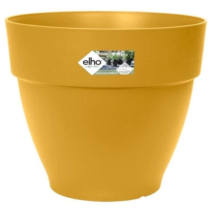 Pot De Fleurs Rond VIBIA - Plastique Réservoir - Ø35 - Terre cuite