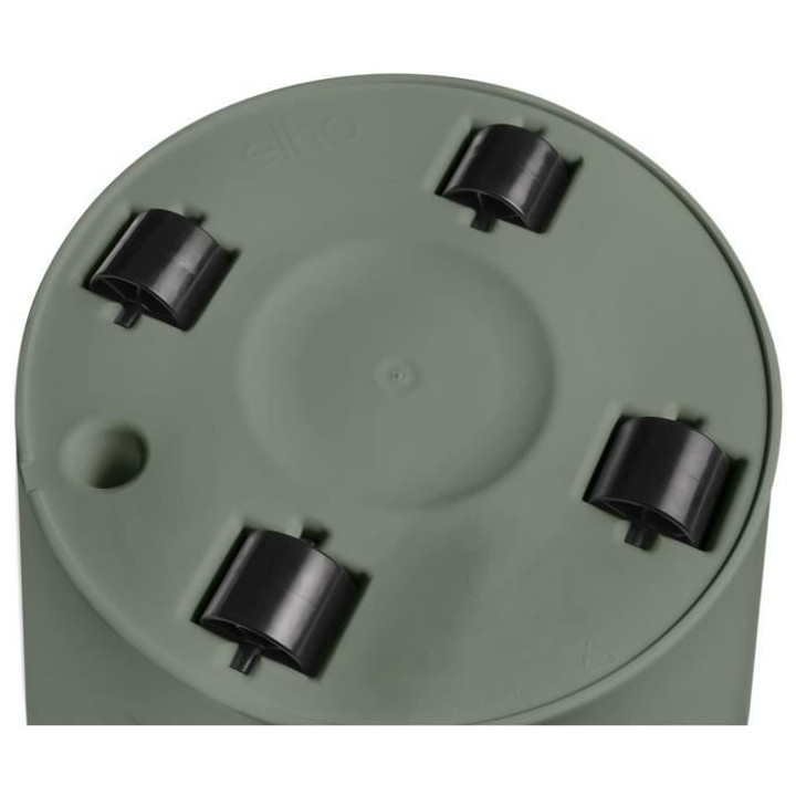 Pot De Fleurs Rond LOFT URBAN - Plastique - Percé - Réservoir - Avec