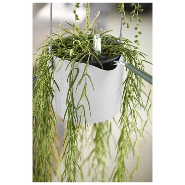 Pot De Fleurs Rond B.FOR - Plastique - Ø18 - Blanc