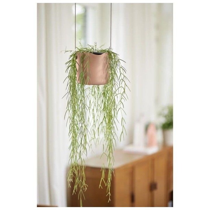 Pot De Fleurs Rond B.FOR - Plastique - Ø18 - Rose Poudré